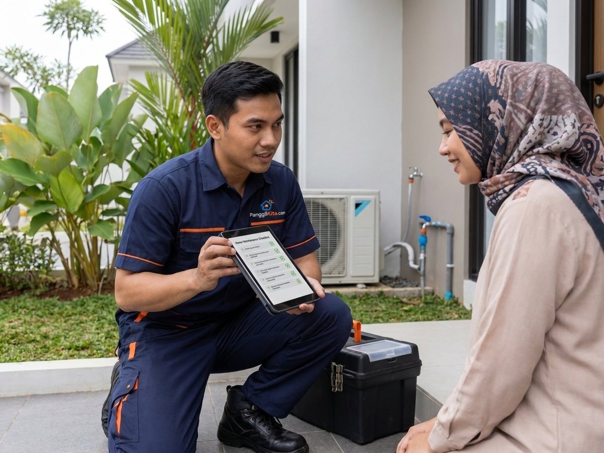 Paket Langganan Perawatan Rumah Bulanan oleh teknisi PanggilKita