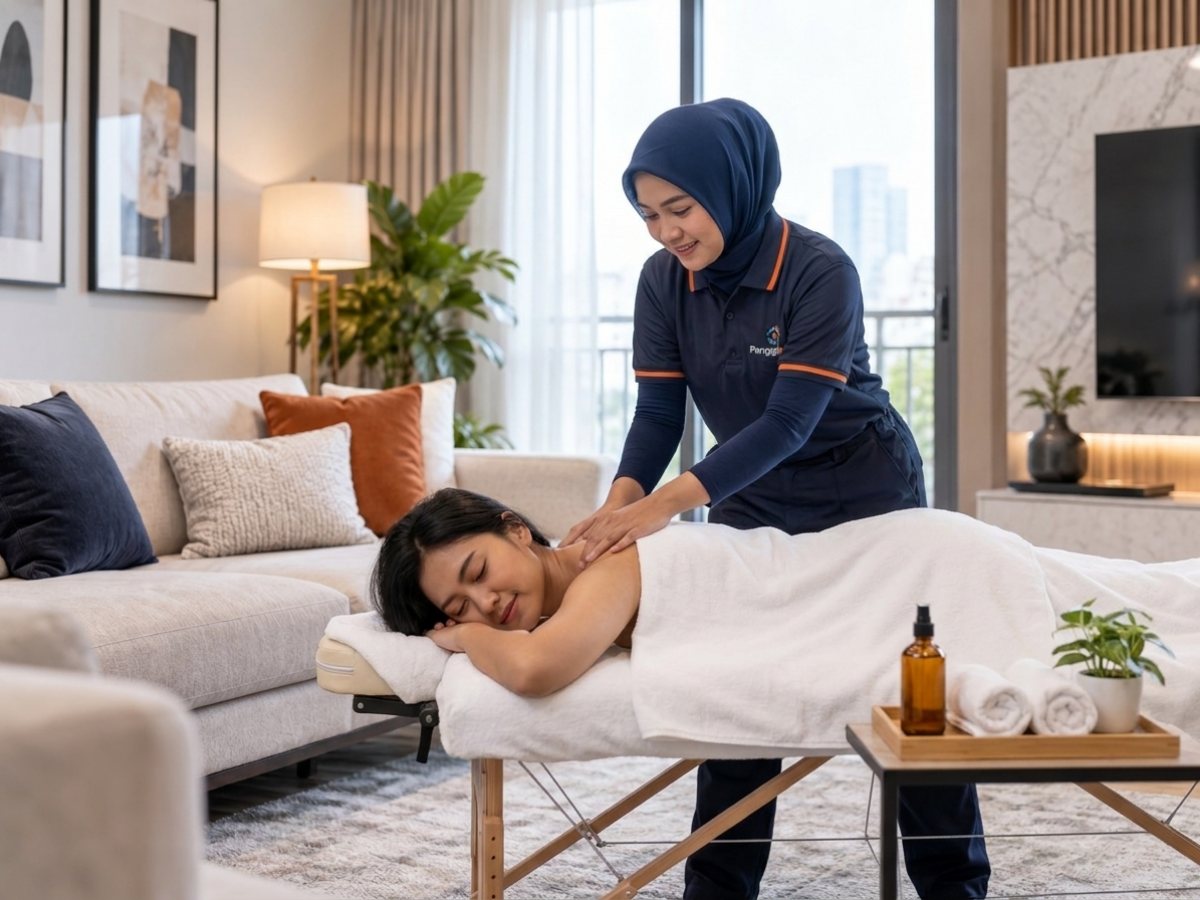 Pijat Relaksasi Aromaterapi oleh teknisi PanggilKita