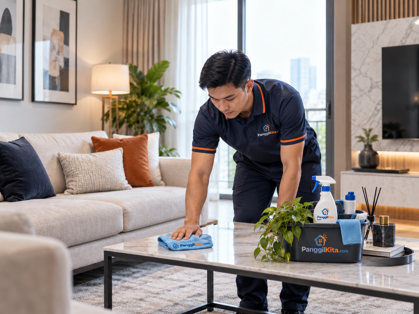 Home Cleaning Harian & Berkala oleh teknisi PanggilKita